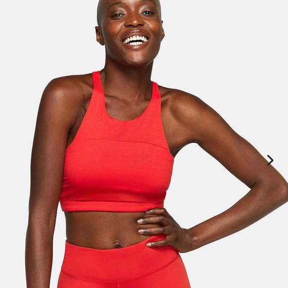 Outdoor Voices Tops - Outdoor Voices Tech Sweat Crop in Scarlet Size S